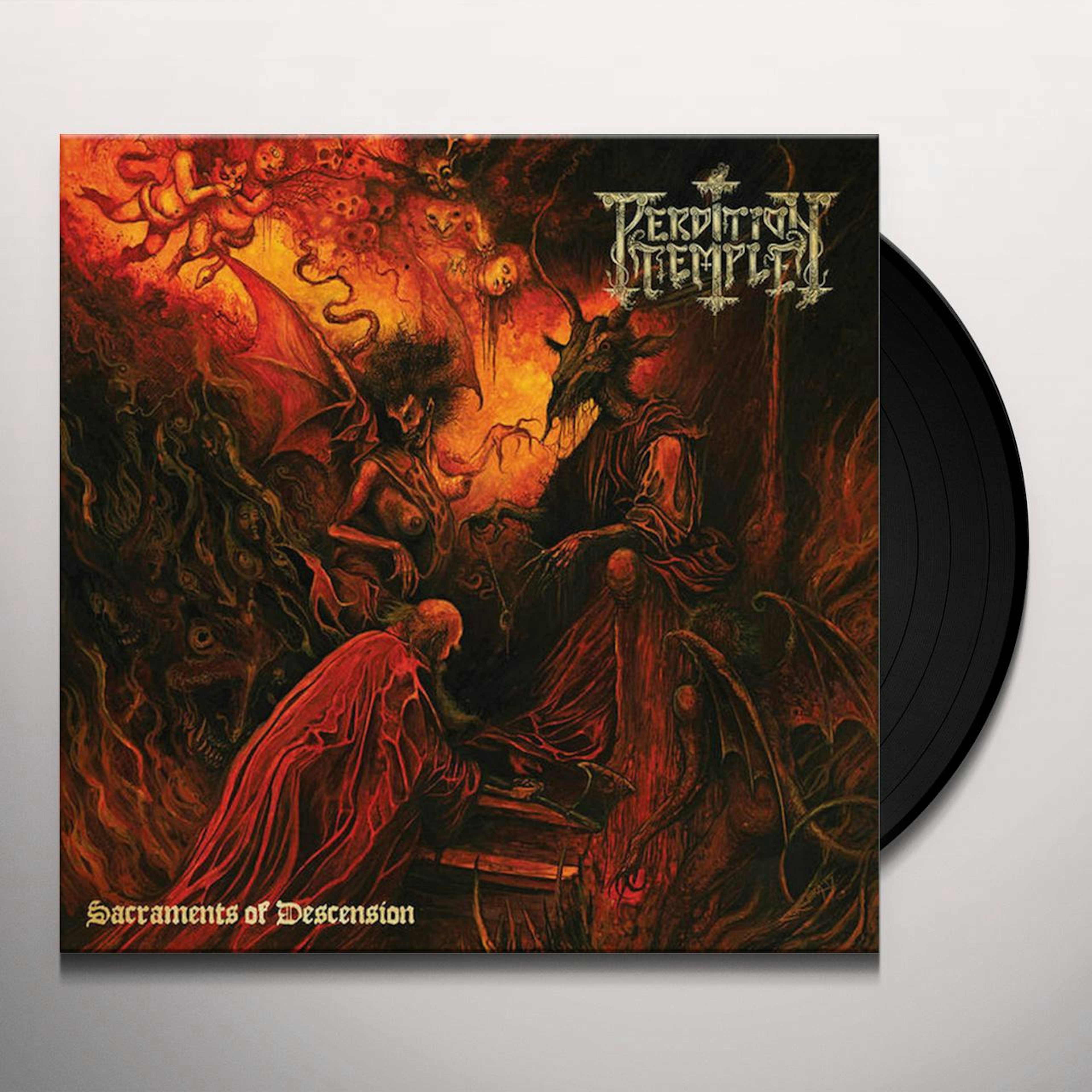 Perdition Temple SACRAMENTS OF DESCENSION Vinyl Record