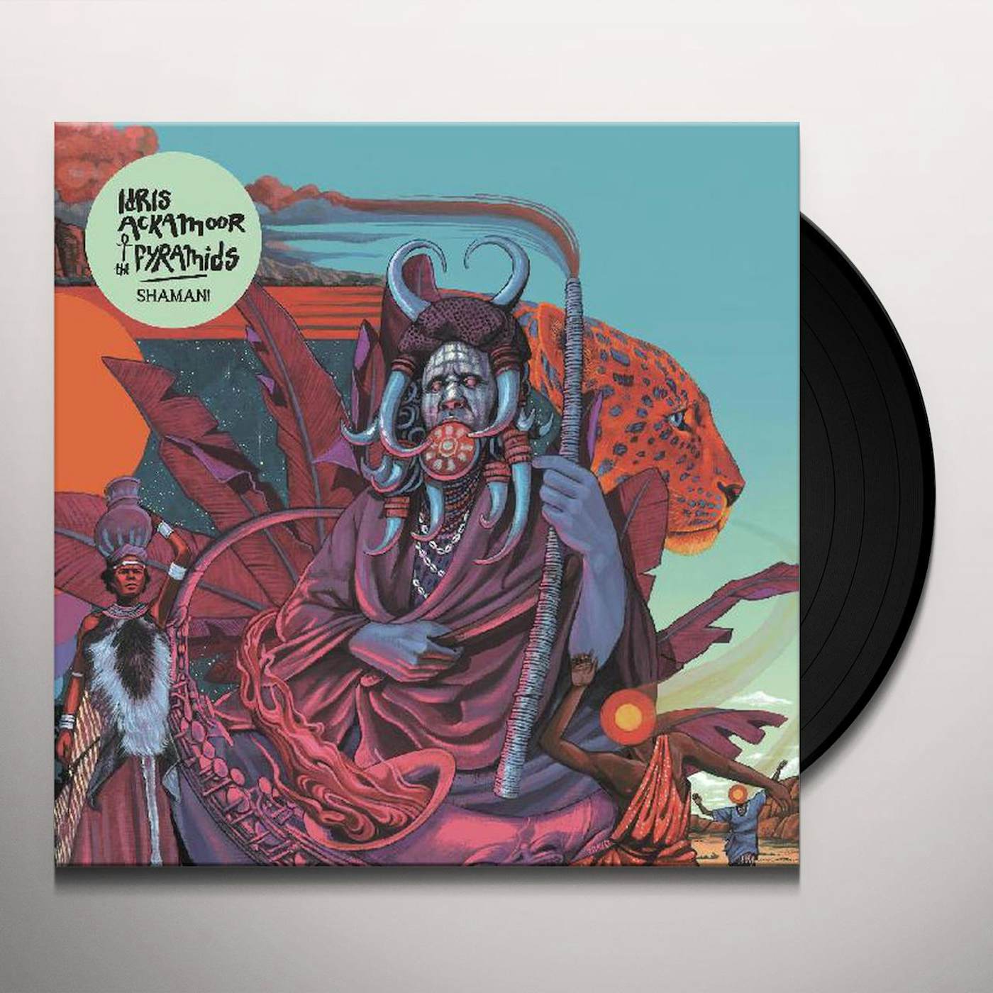 Idris Ackamoor & The Pyramids Shaman! Vinyl Record