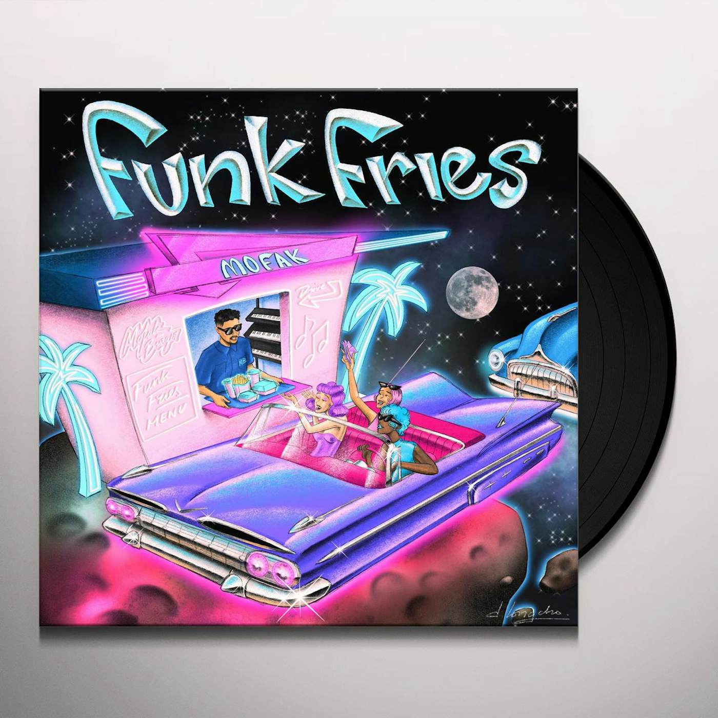 Mofak FUNK FRIES Vinyl Record