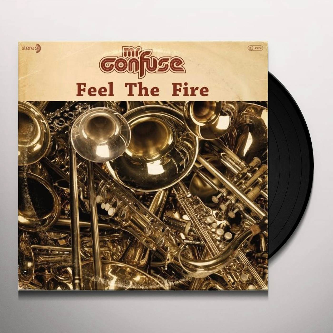 Mr. Confuse FEEL THE FIRE Vinyl Record - UK Release