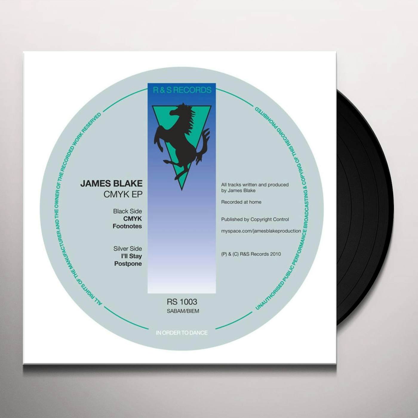 James Blake CMYK Vinyl Record