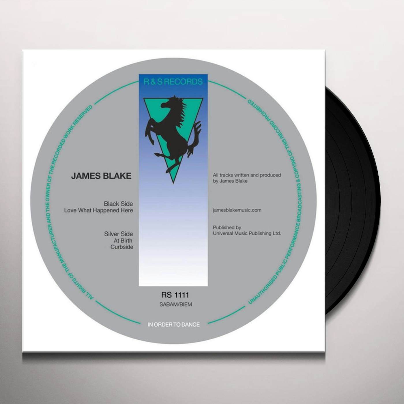 James Blake Love What Happened Here Vinyl Record