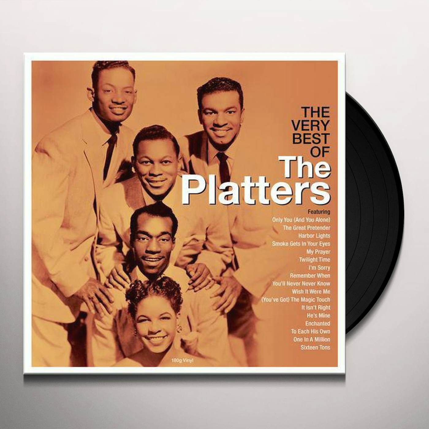 The Platters VERY BEST OF Vinyl Record