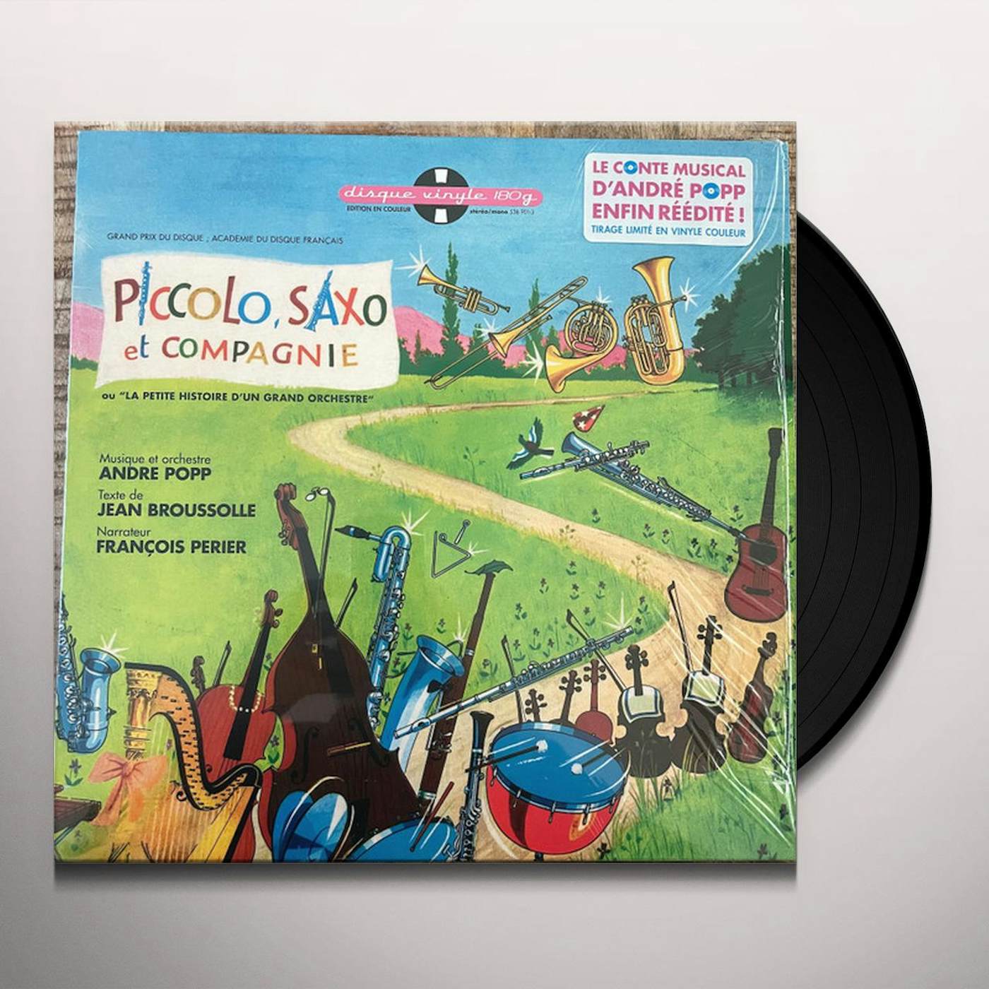 André Popp PICCOLO SAXO ET COMPAGNIE OU LA PETITE HISTOIRE Vinyl Record