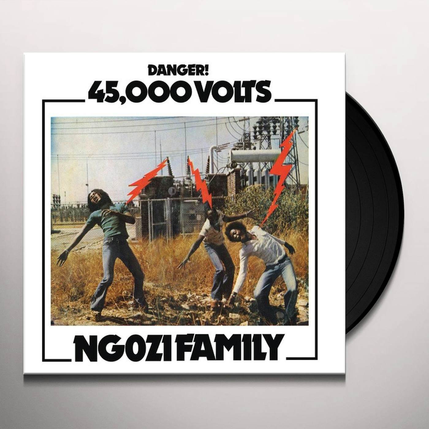 Ngozi Family 45,000 Volts Vinyl Record