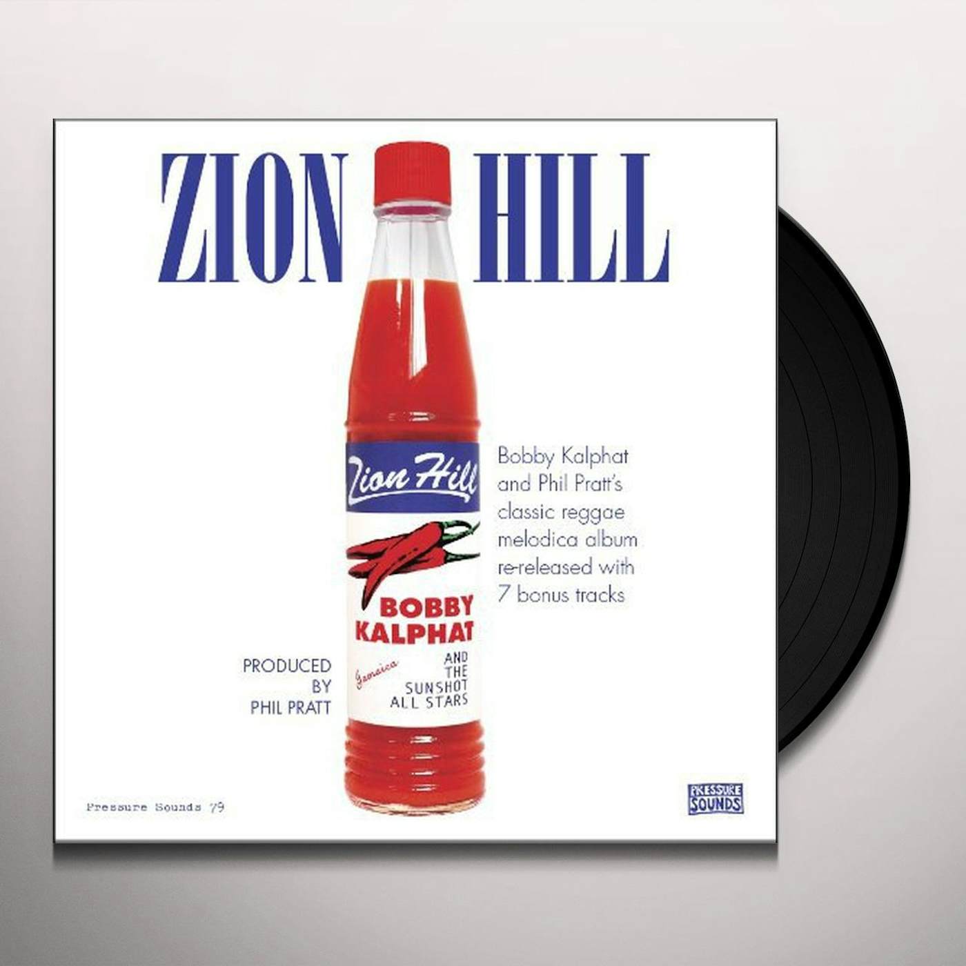 Bobby Kalphat & The Sunshot All Stars ZION HILL Vinyl Record
