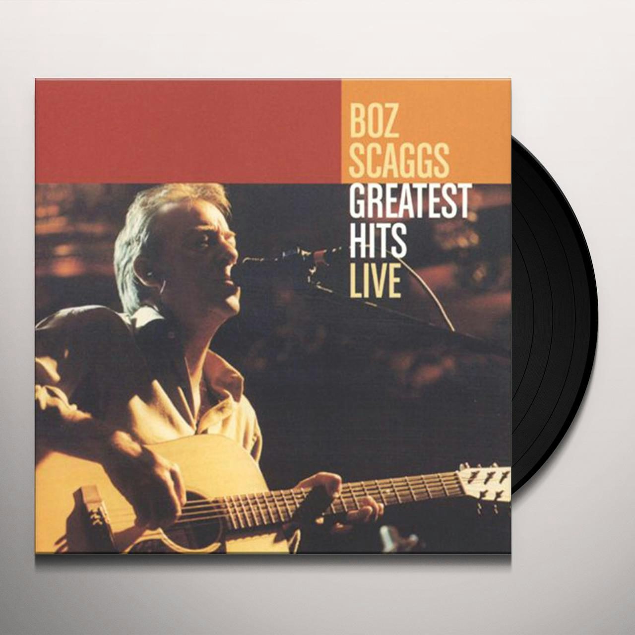 Boz Scaggs Greatest Hits Live Vinyl Record