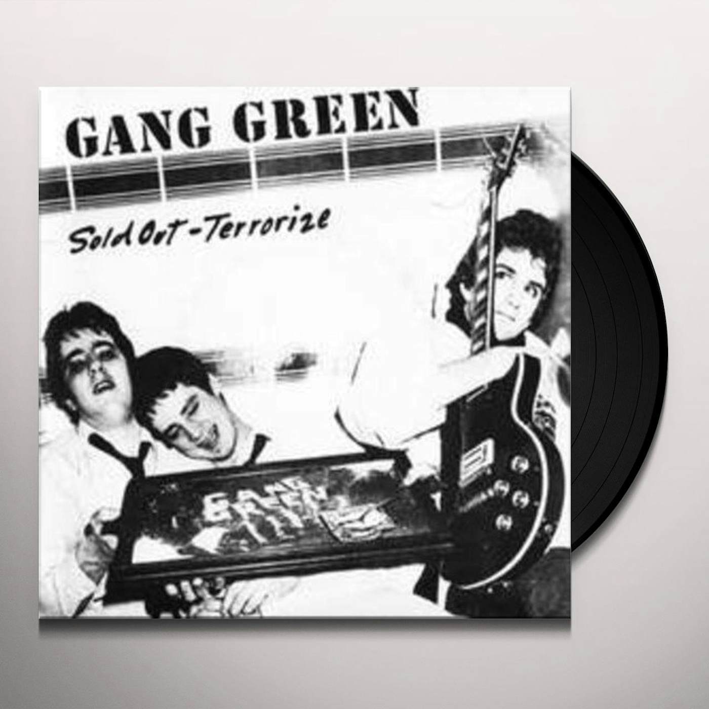 Gang Green SOLD OUT / TERRORIZE Vinyl Record
