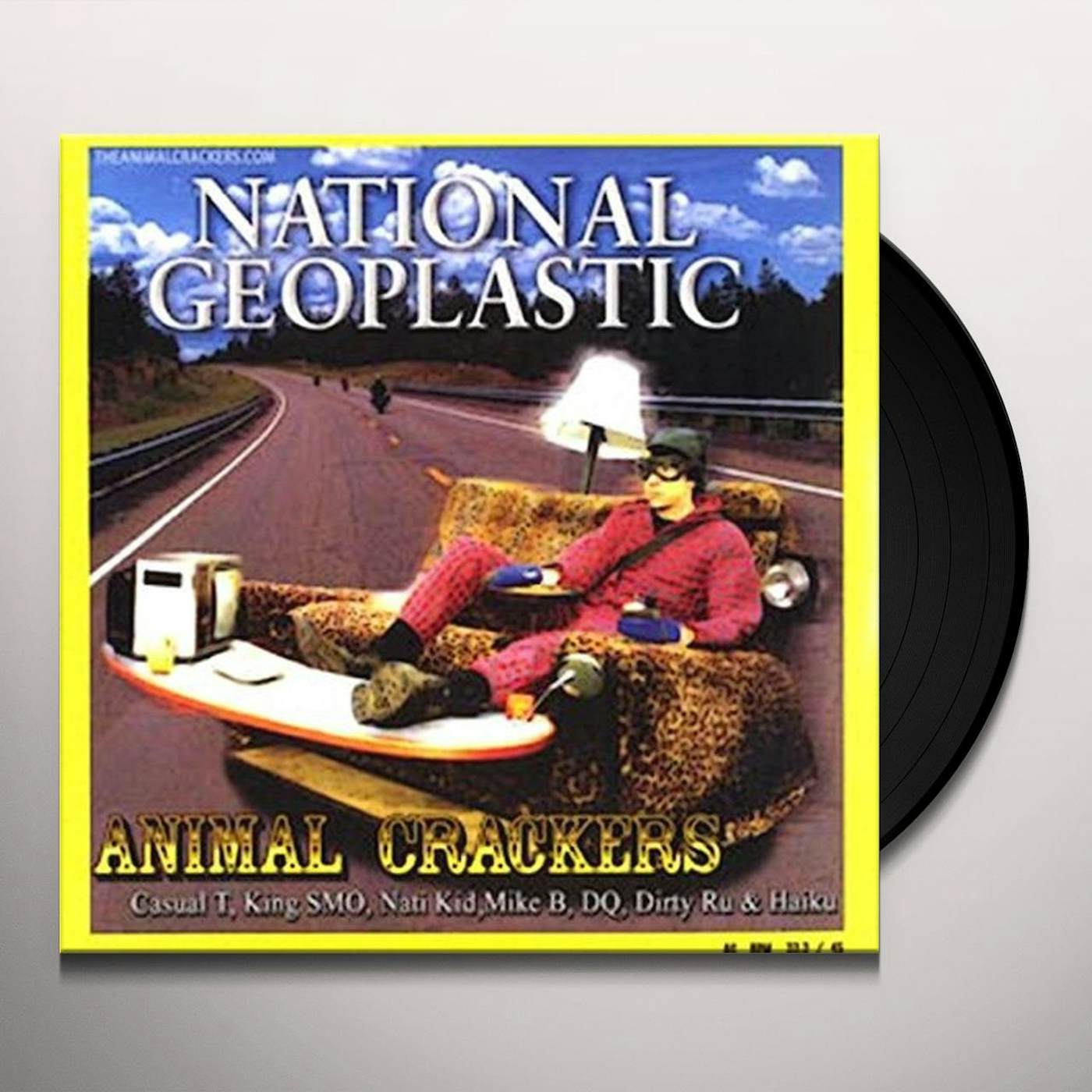 The Animal Crackers NATIONAL GEOPLASTIC Vinyl Record