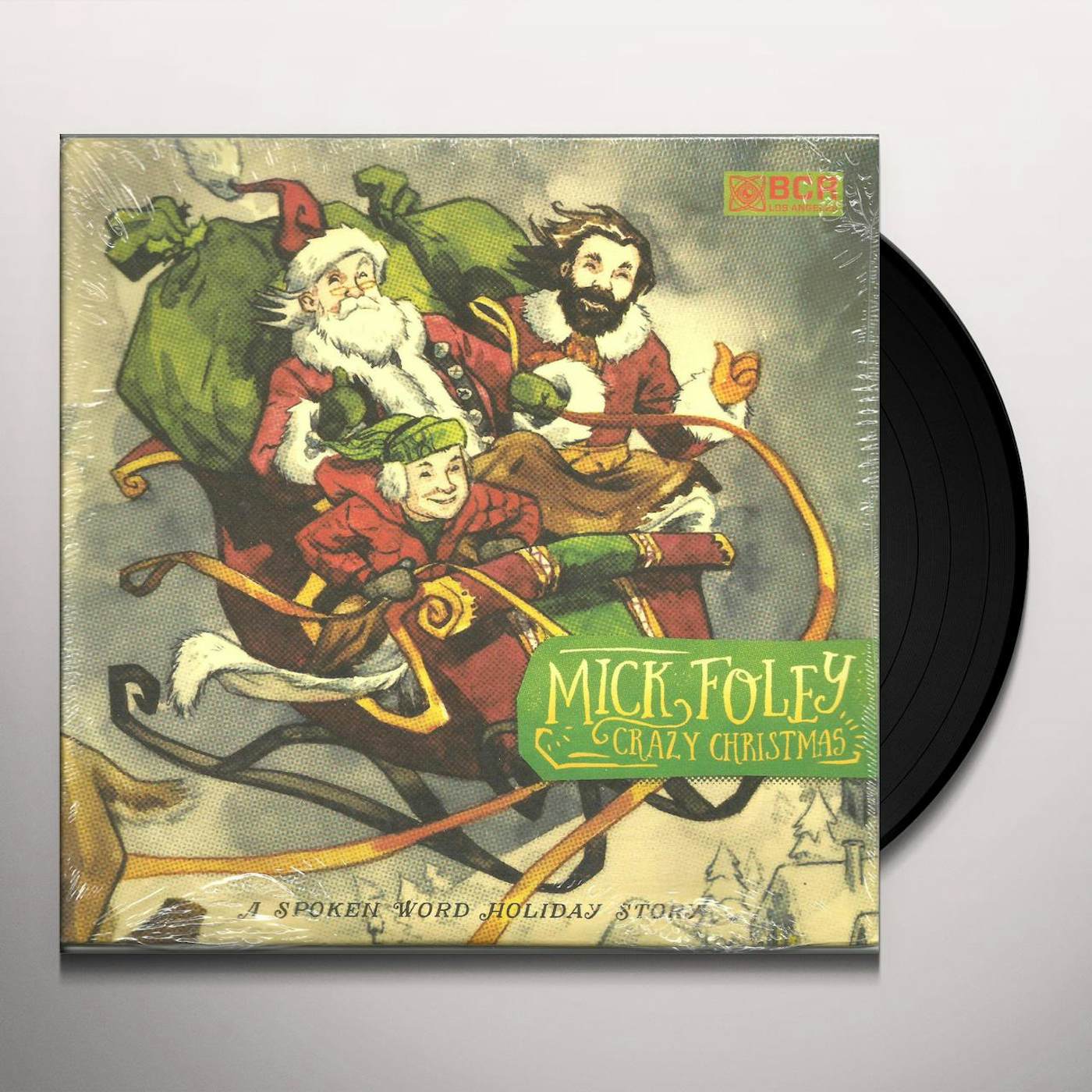 Mick Foley Crazy Christmas Vinyl Record