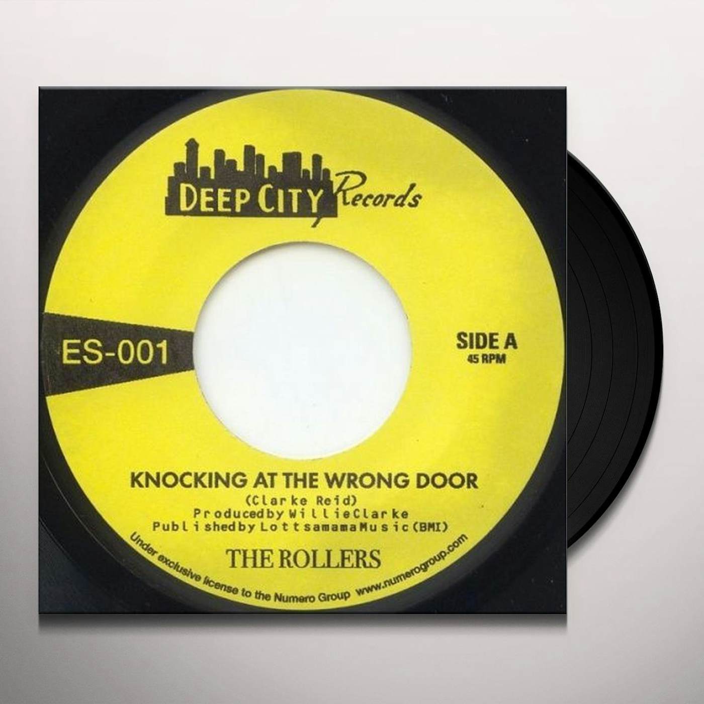 Rollers KNOCKIN' AT THE WRONG DOOR/ONE LITTLE PIECE Vinyl Record