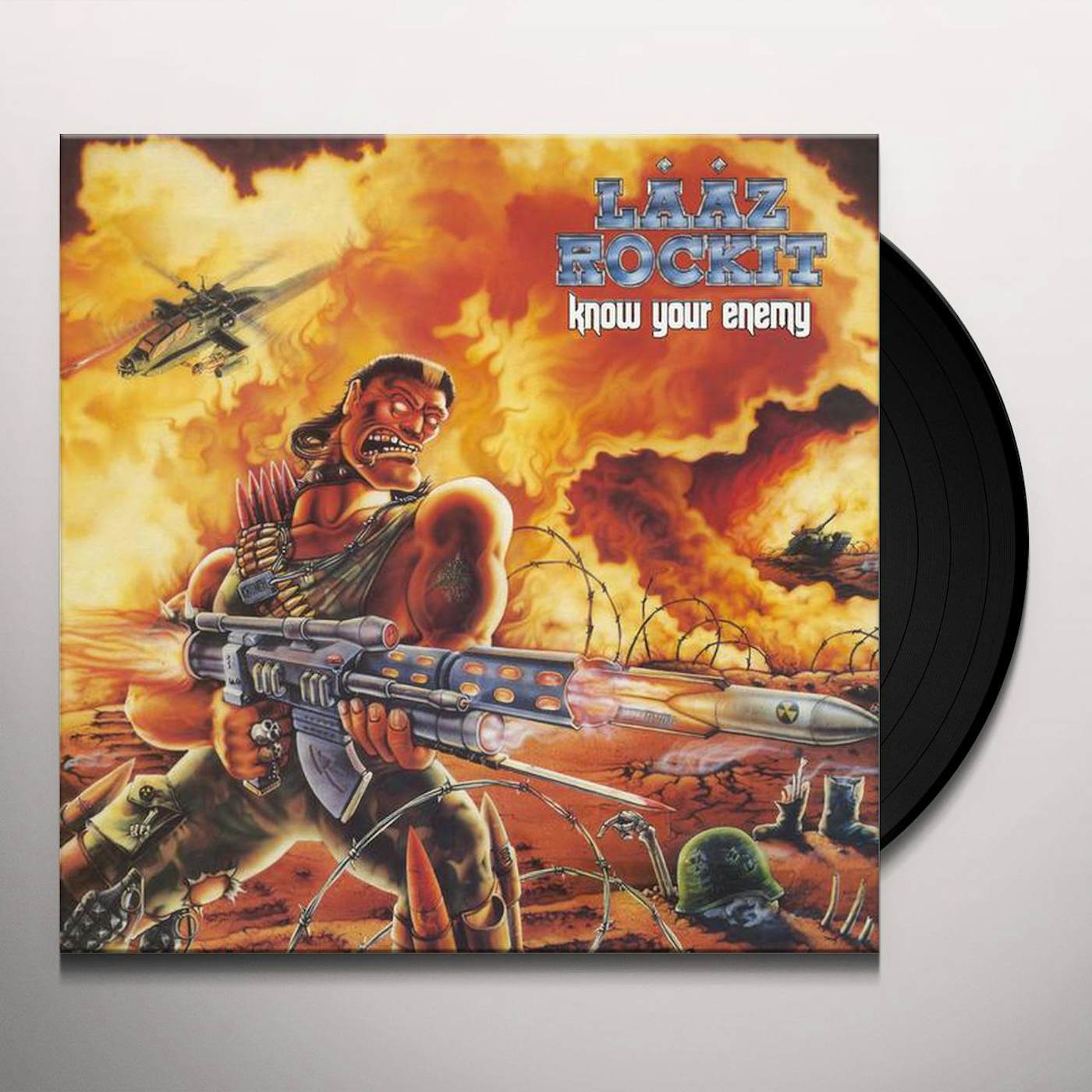 Laaz Rockit Know Your Enemy Vinyl Record