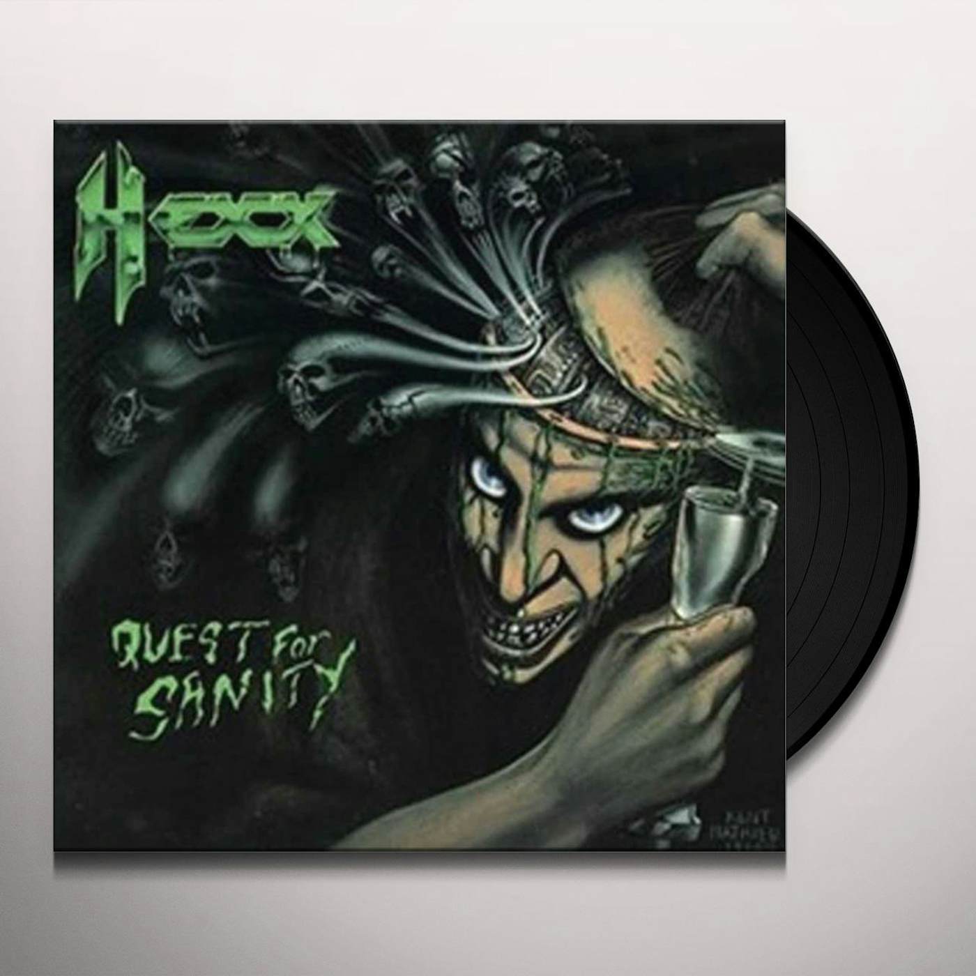 Hexx QUEST FOR SANITY & WATERY GRAVES Vinyl Record