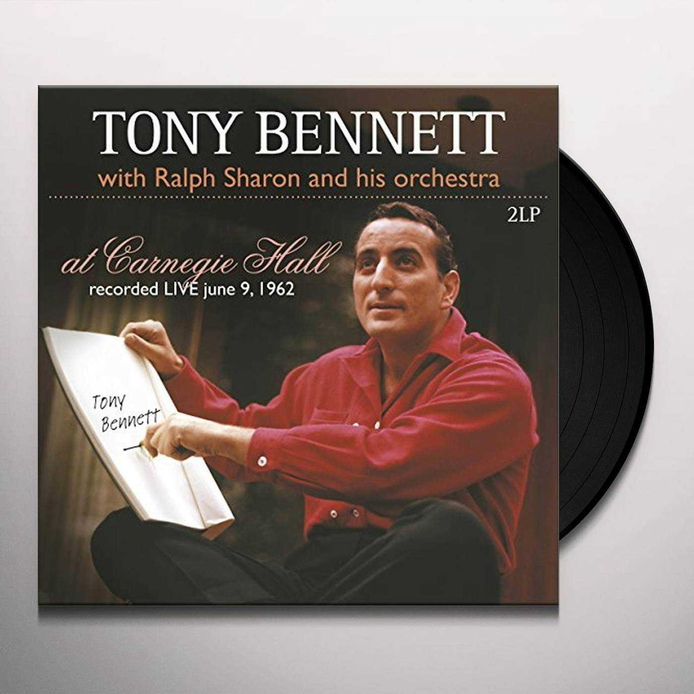 Tony Bennett / Ralph Sharon AT CARNEGIE HALL Vinyl Record