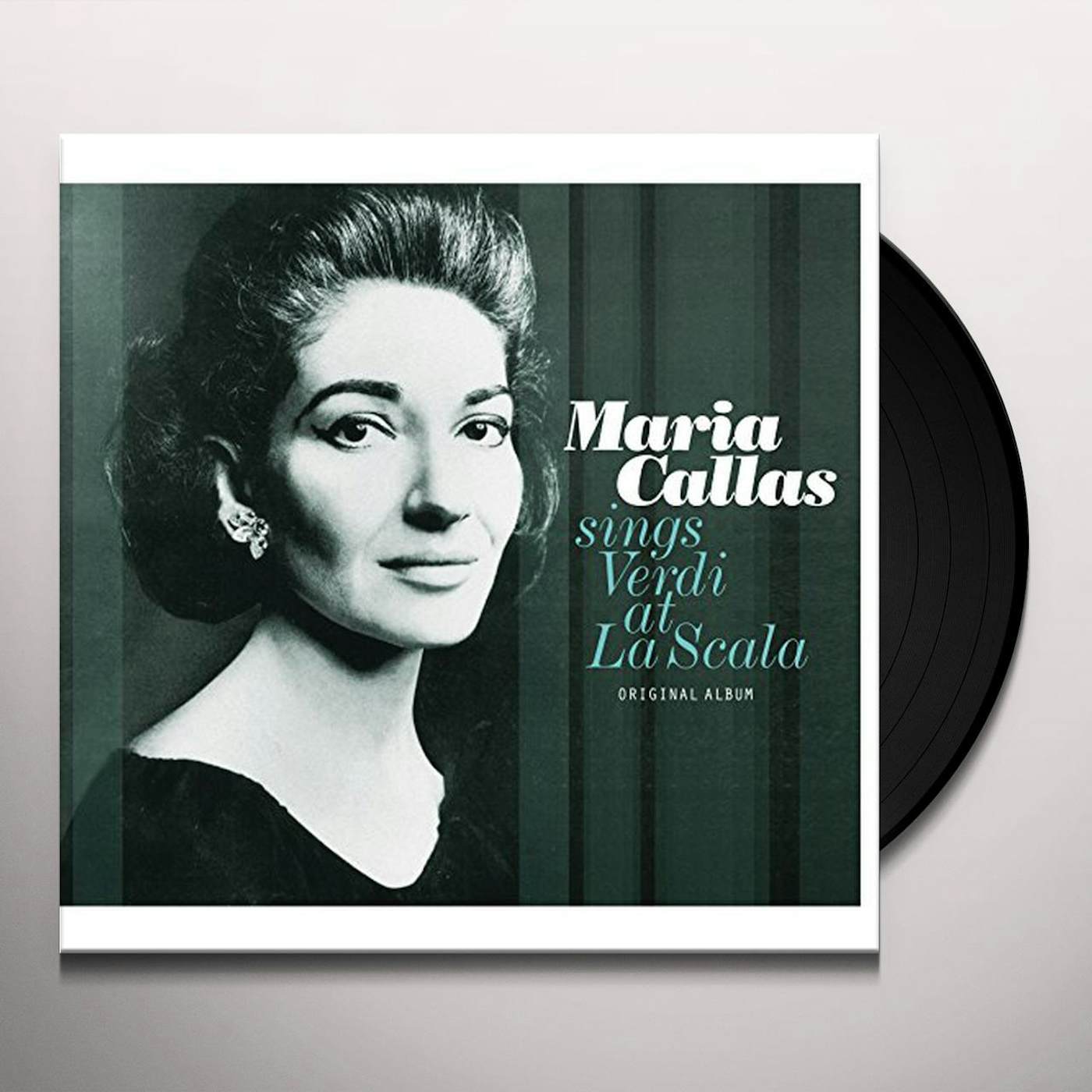 Maria Callas SINGS VERDI AT LA SCALA (180G) Vinyl Record