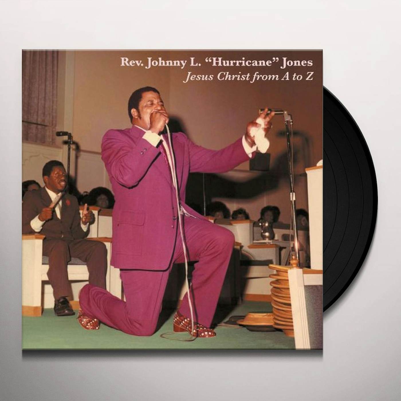 Johnny Jones JESUS CHRIST FROM A TO Z Vinyl Record