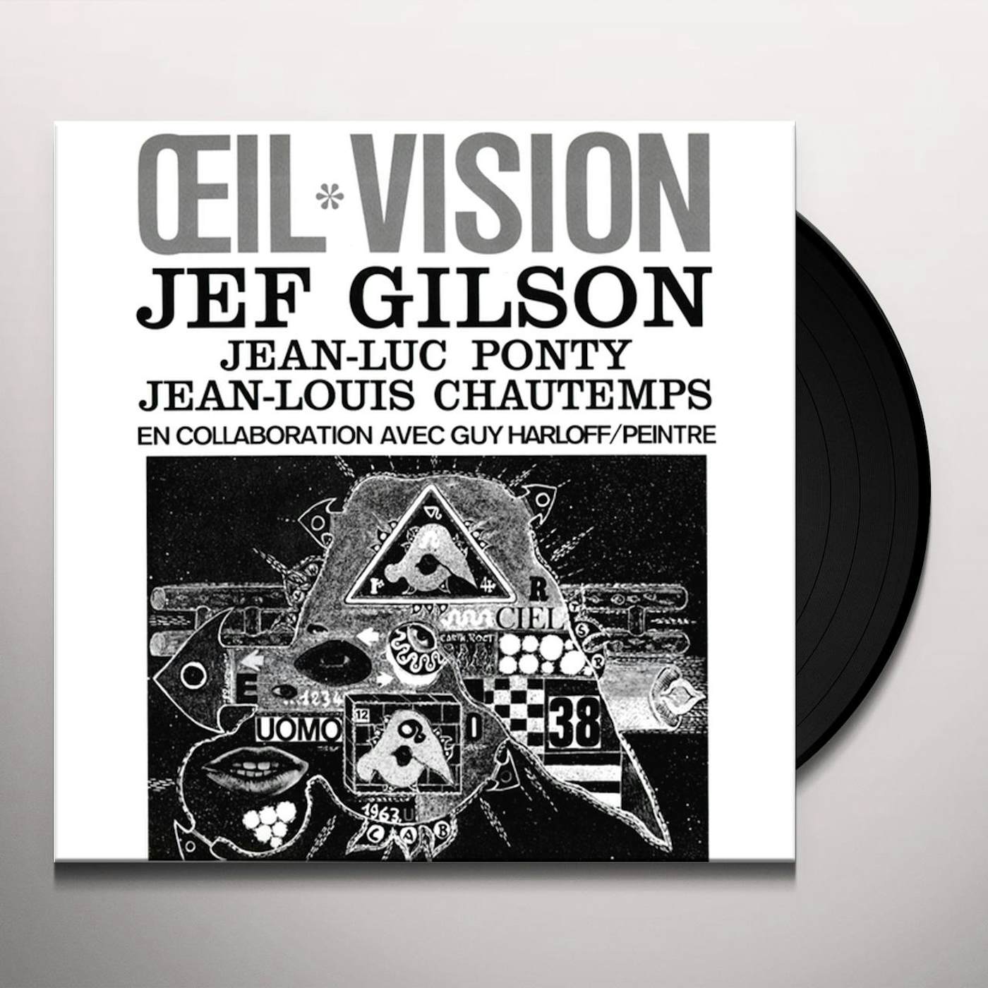 Jef Gilson / Jean Luc Ponty / Jean Louis Chautemps OEIL VISION Vinyl Record