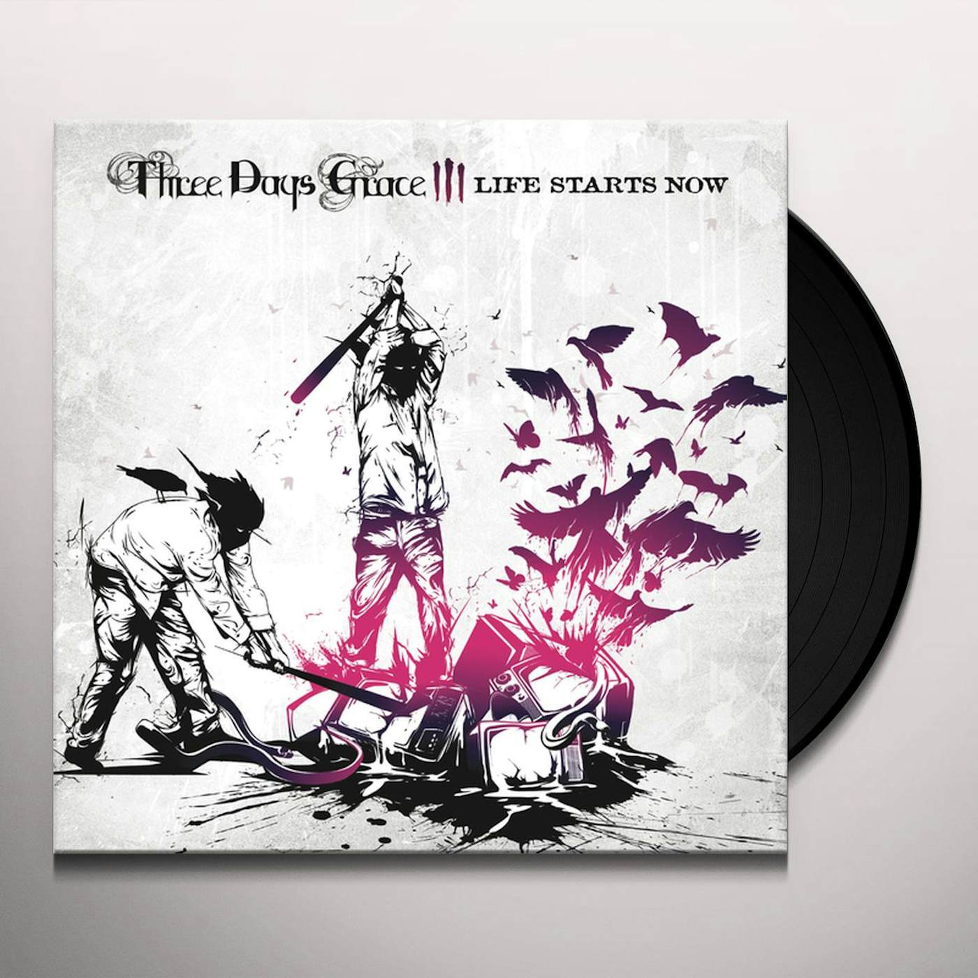 Three Days Grace LIFE STARTS NOW (150G) Vinyl Record