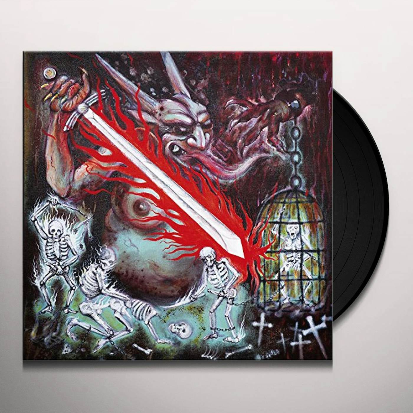 Impaled Nazarene Vigorous and Liberating Death Vinyl Record