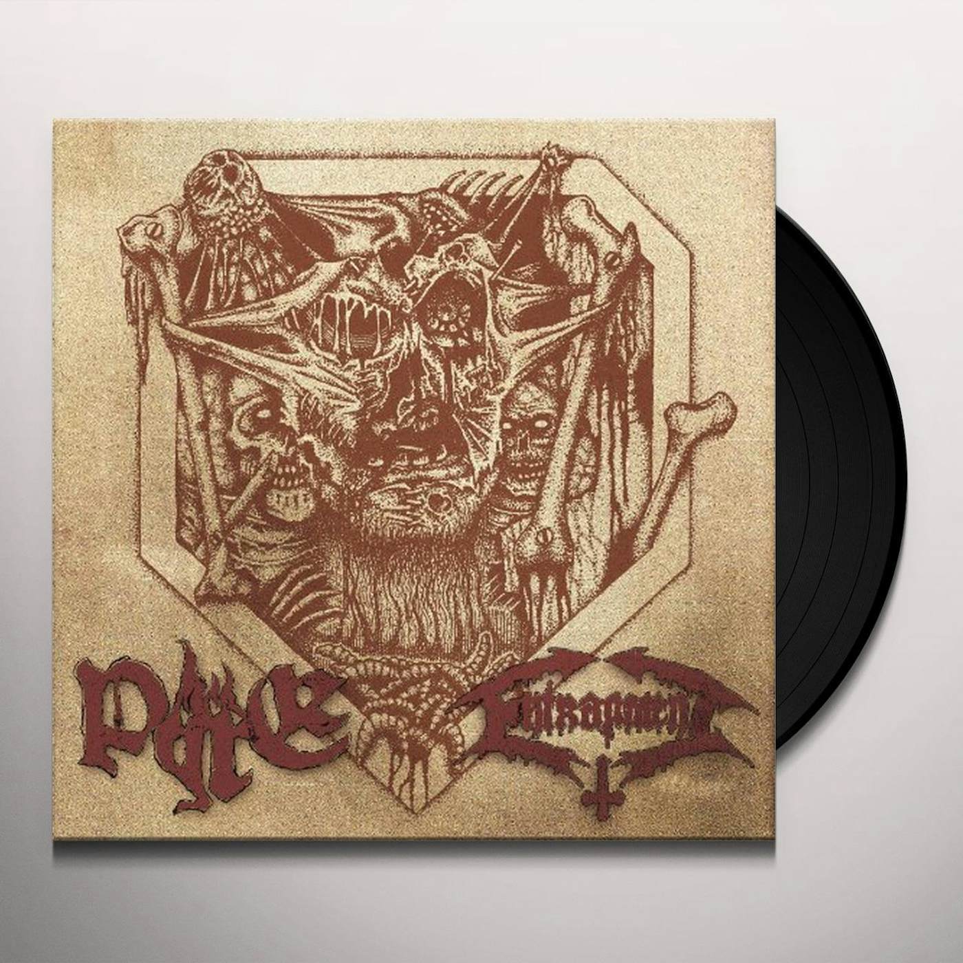 Entrapment / Pyre SPLIT Vinyl Record