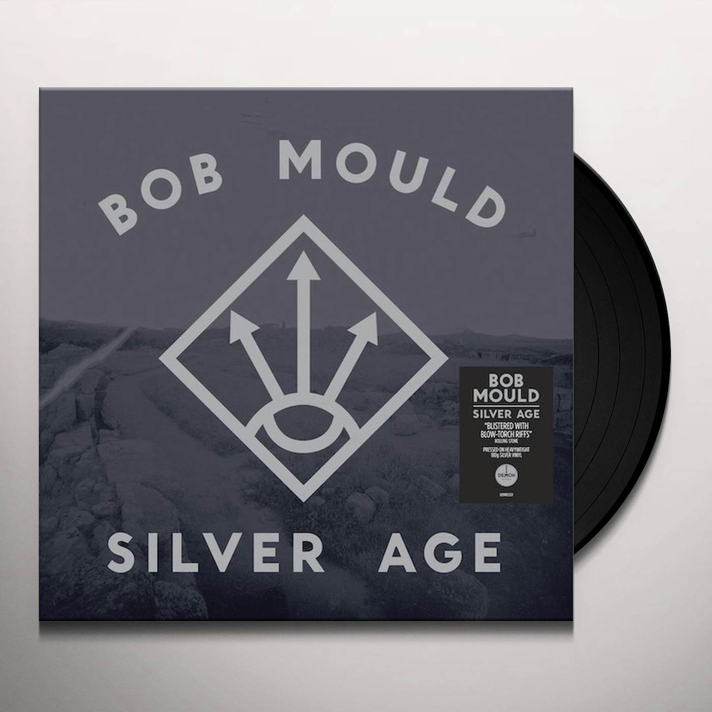 Bob Mould SILVER AGE (HEAVYWEIGHT SILVER VINYL) Vinyl Record