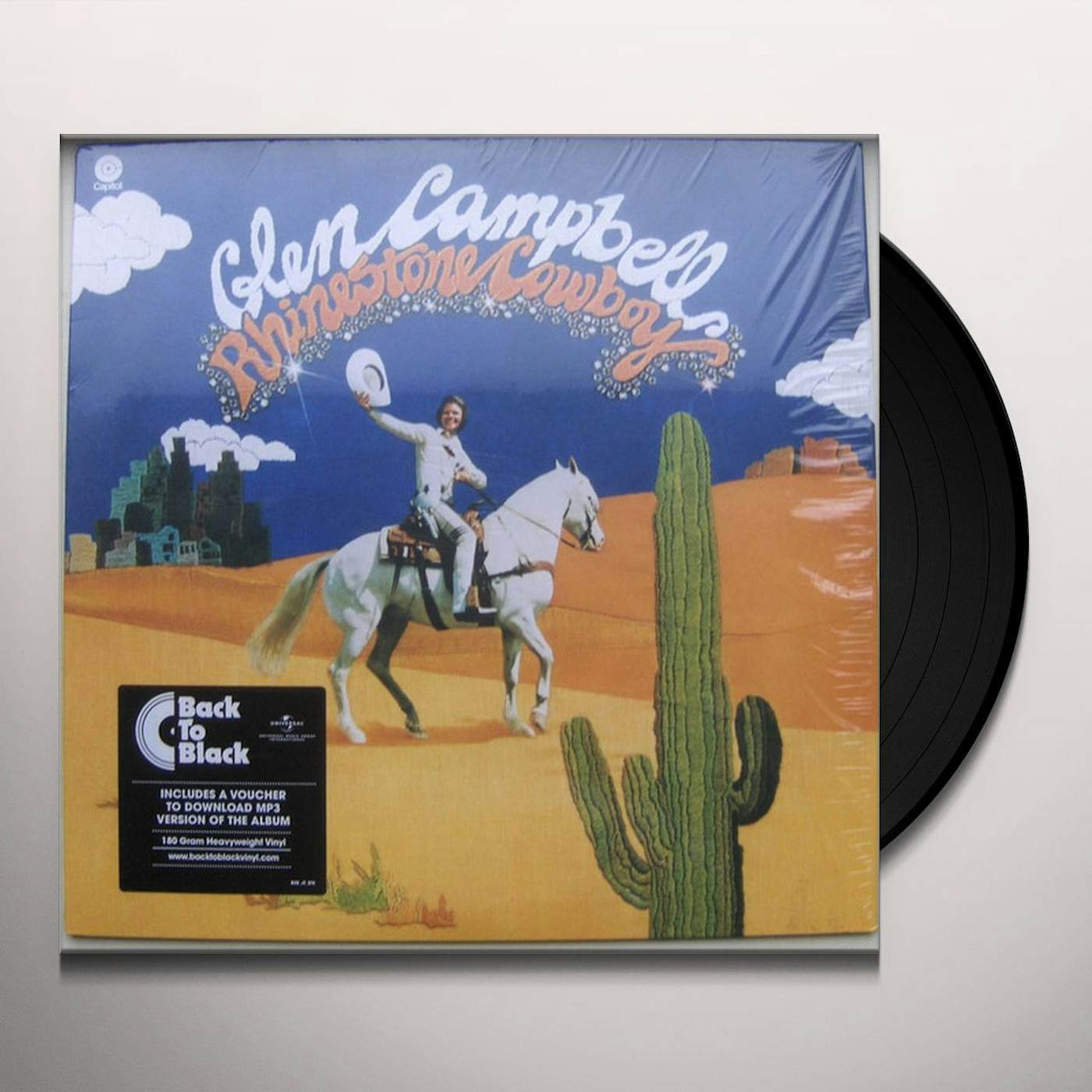 Glen Campbell Rhinestone Cowboy Vinyl Record
