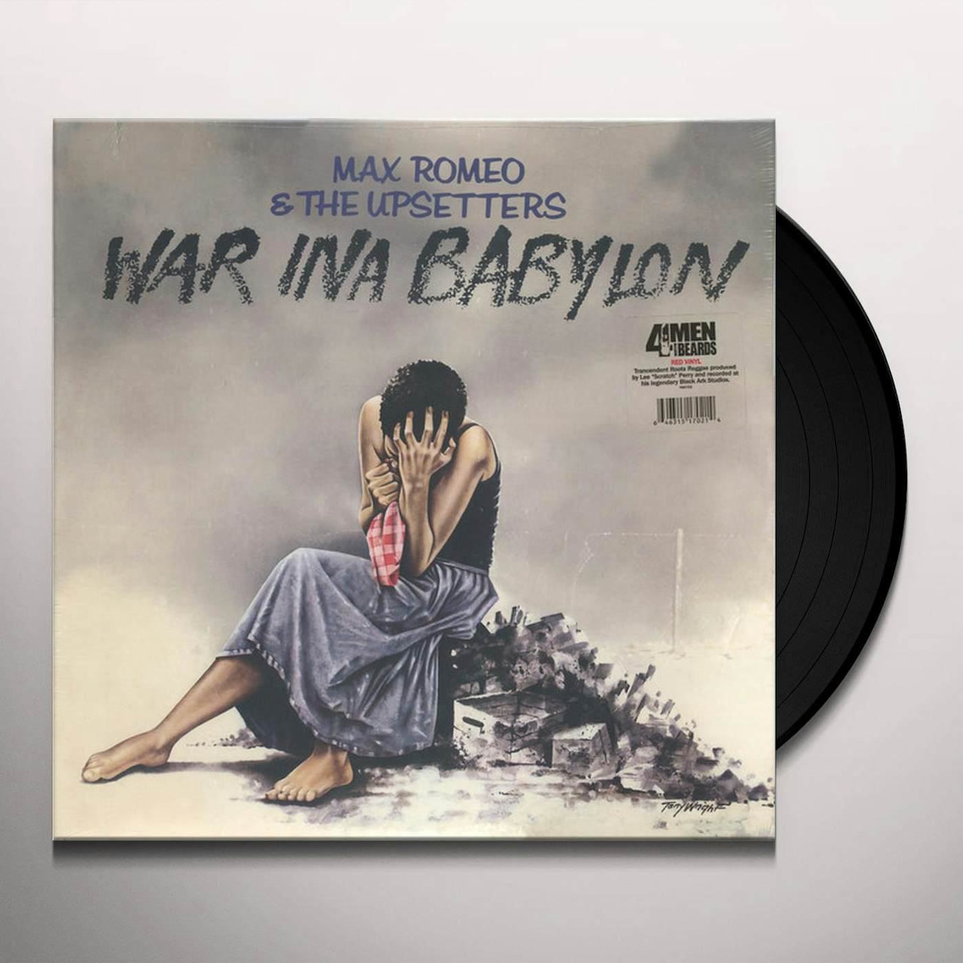 Max Romeo WAR IN BABYLON Vinyl Record