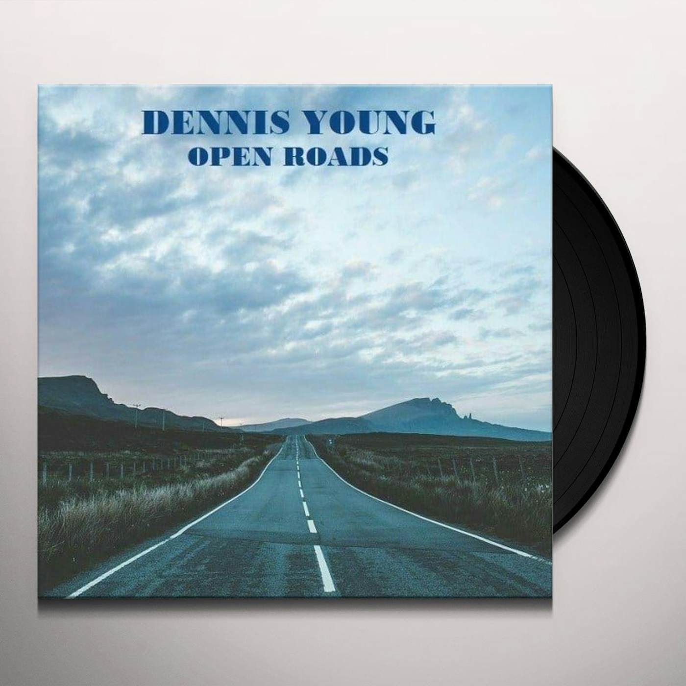Dennis Young OPEN ROADS Vinyl Record