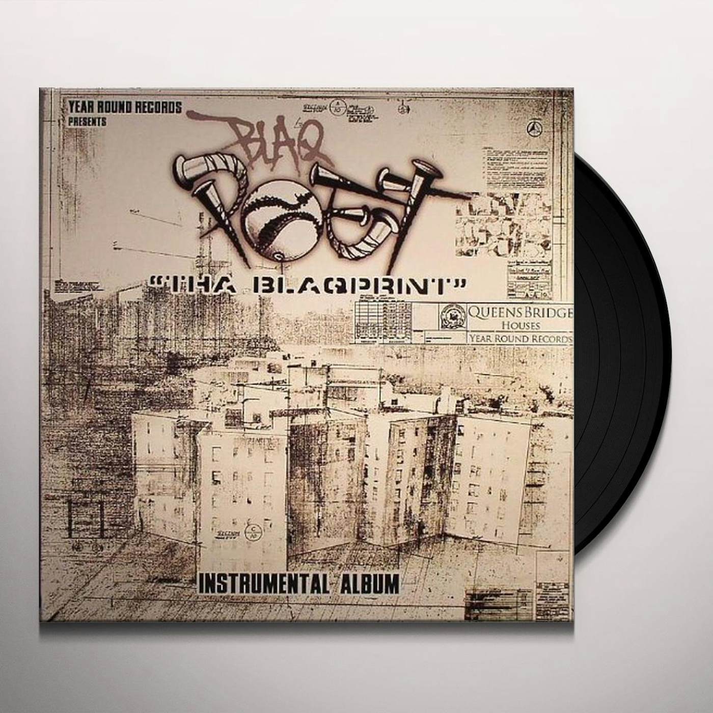 Blaq Poet & Dj Premier BLAQPRINT INSTRUMENTALS Vinyl Record