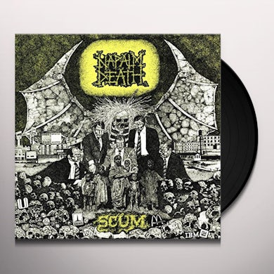 Napalm Death SCUM Vinyl Record
