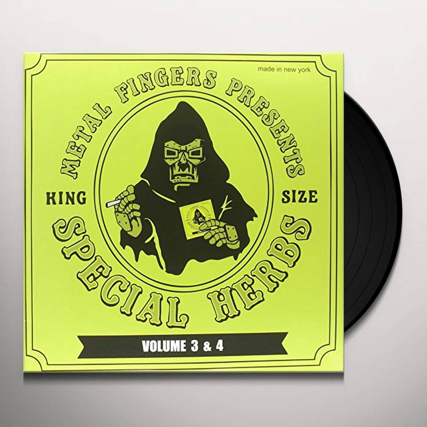MF DOOM SPECIAL HERBS 3 & 4 Vinyl Record