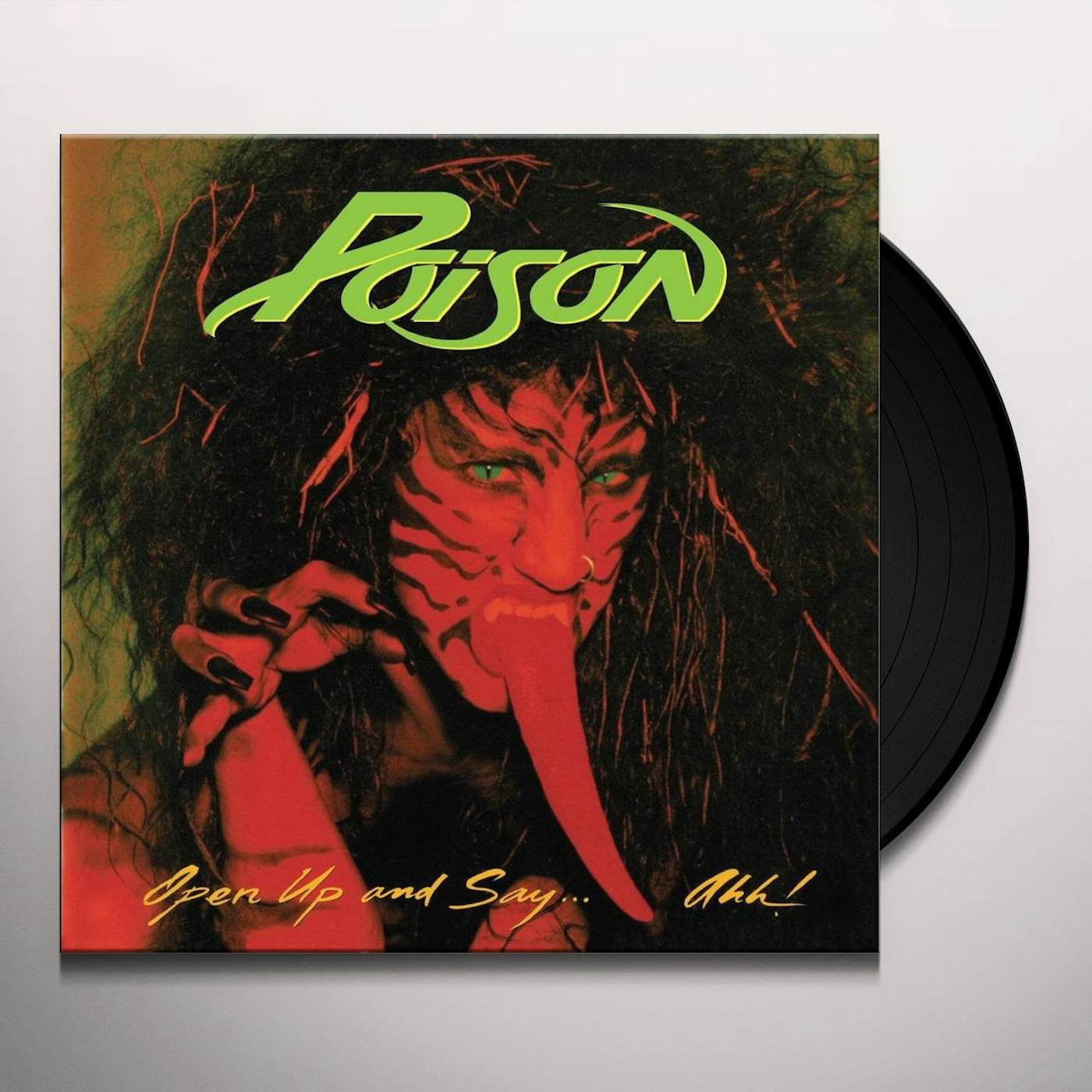 Poison OPEN UP AND SAY AHH Vinyl Record