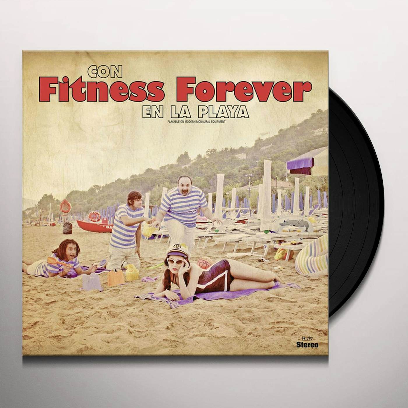 Con Fitness Forever En La Playa Vinyl Record