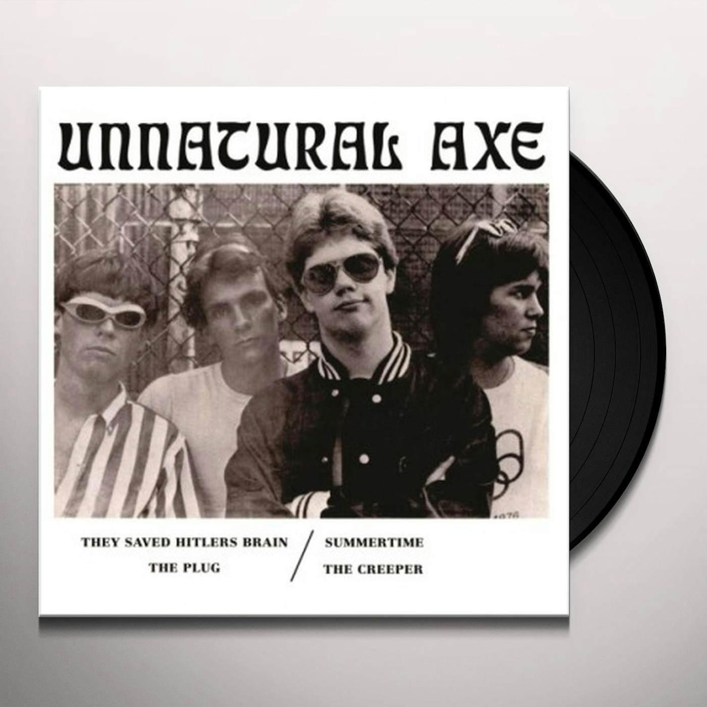 Unnatural Axe THEY SAVED HITLERS BRAIN Vinyl Record - UK Release