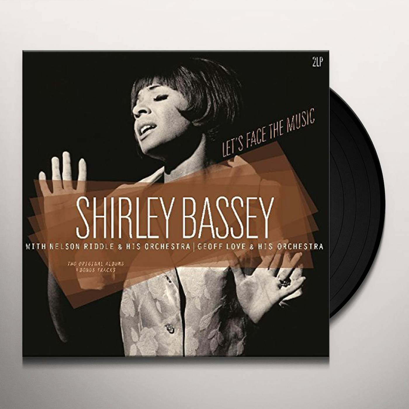 LET'S FACE THE MUSIC / SHIRLEY BASSEY Vinyl Record