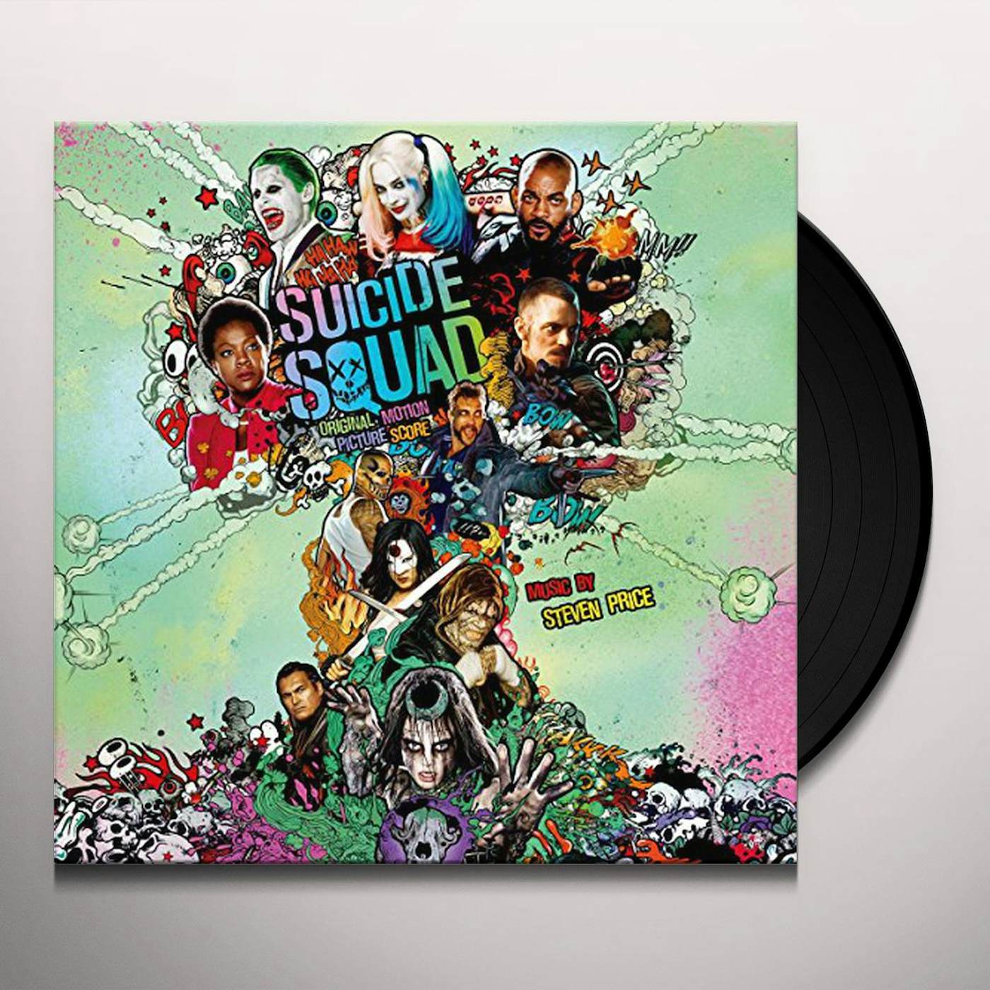 Steven Price SUICIDE SQUAD - ORIGINAL SCORE Vinyl Record