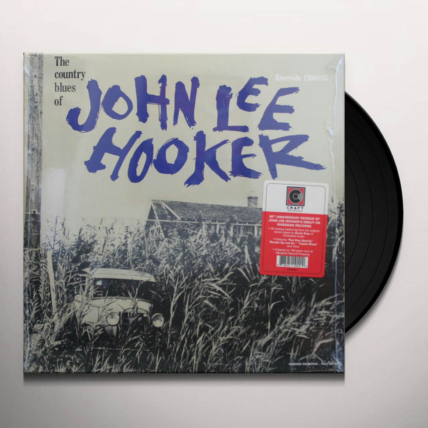 COUNTRY BLUES OF JOHN LEE HOOKER Vinyl Record