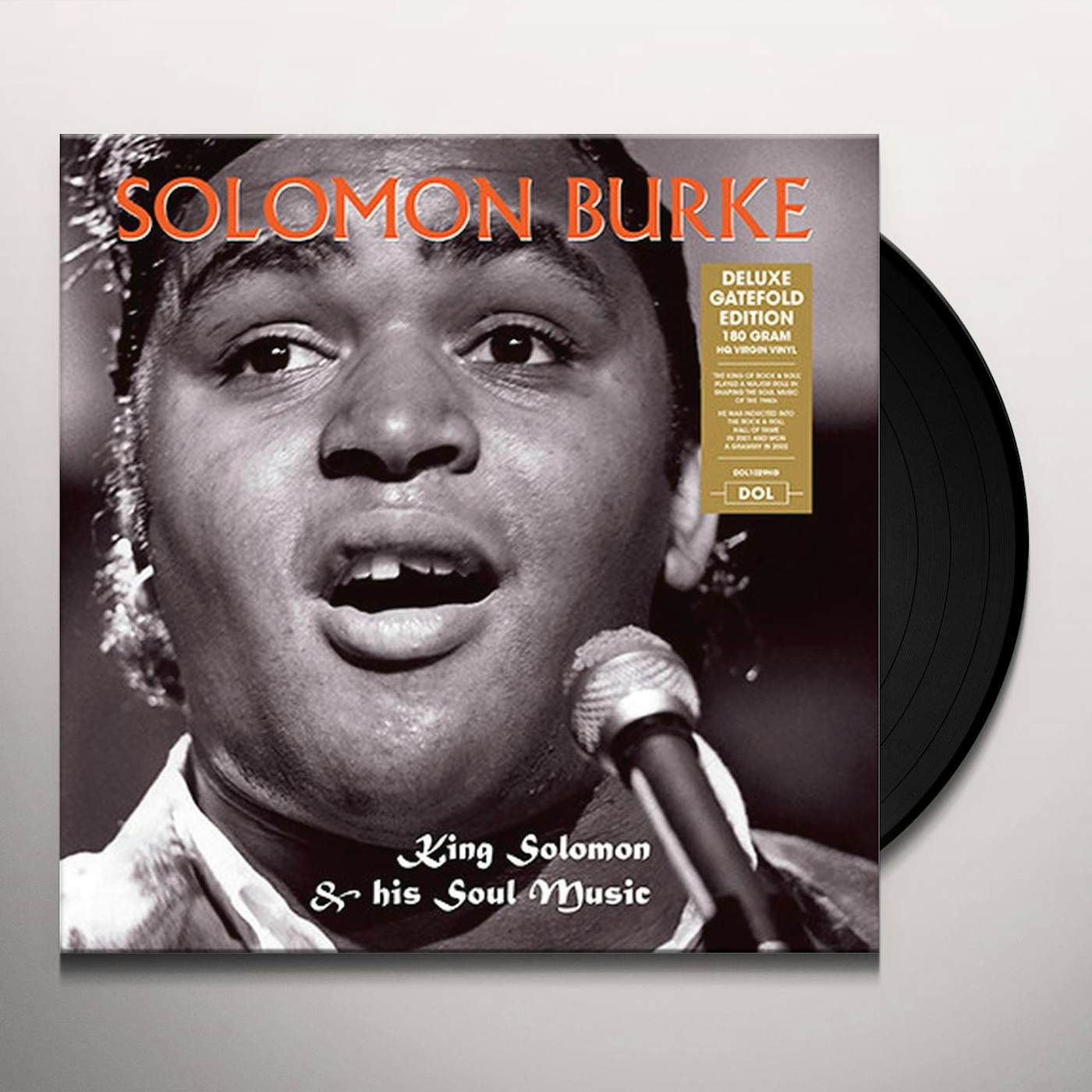 Solomon Burke KING SOLOMON & HIS SOUL MUSIC Vinyl Record