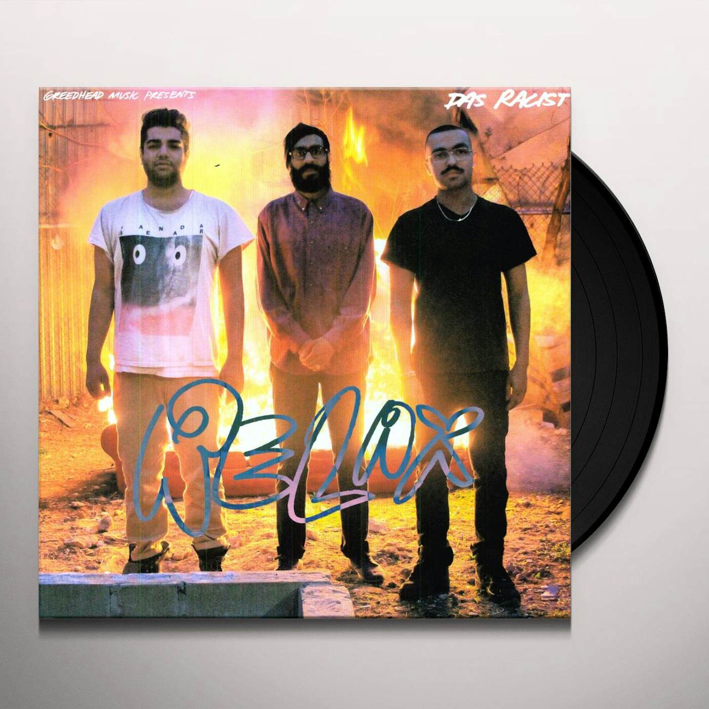 Das Racist RELAX Vinyl Record - UK Release