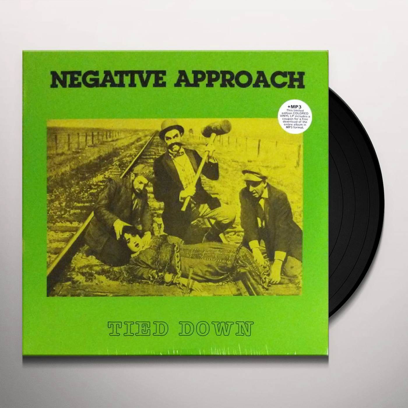 Negative Approach TIED DOWN (COLOR VINYL) Vinyl Record