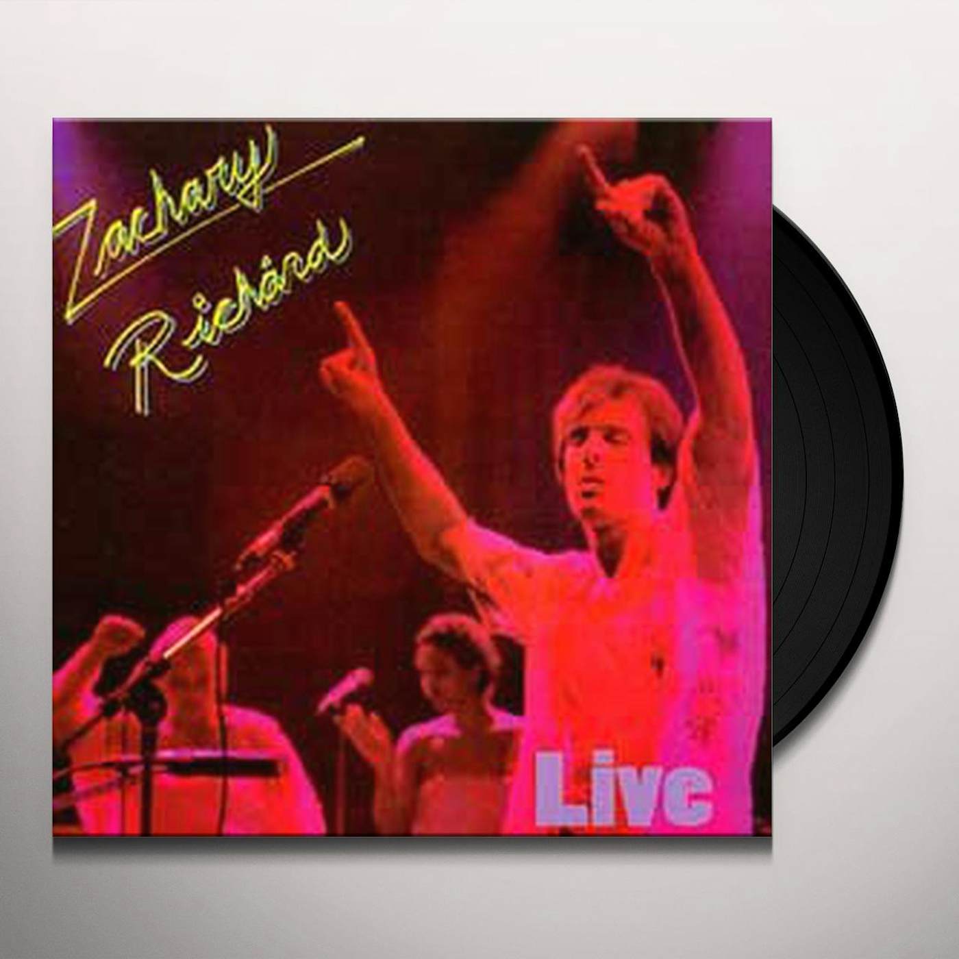 Zachary Richard LIVE IN MONTREAL Vinyl Record