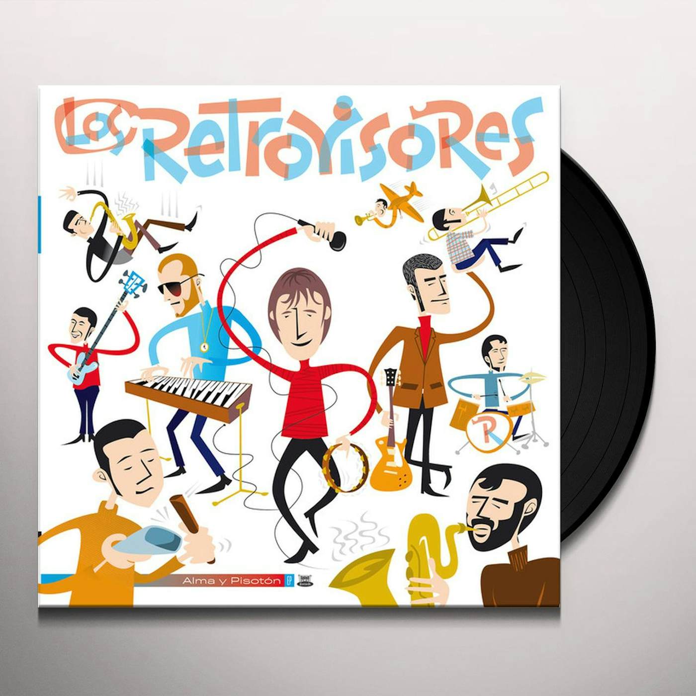 Los Retrovisores ALMA Y PISOTON EP Vinyl Record