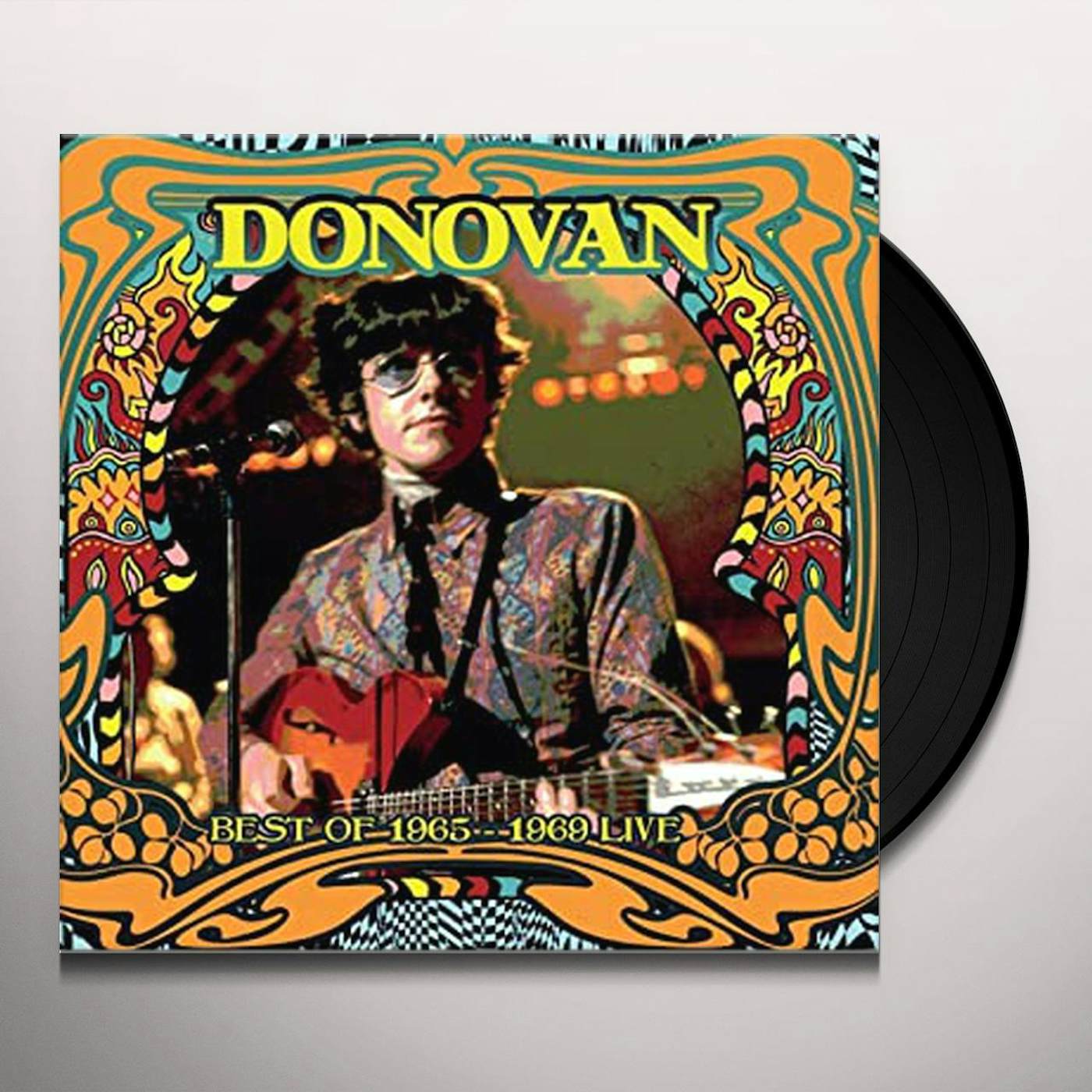 Donovan BEST OF 1965-1969 LIVE Vinyl Record