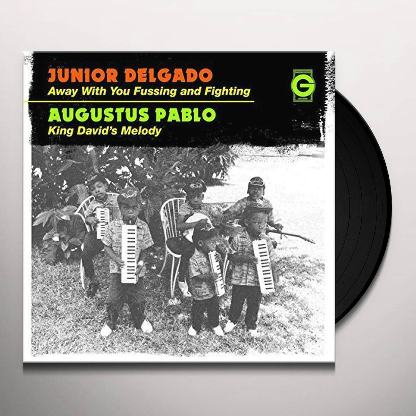 Junior Delgado AWAY WITH YOU FUSSING AND FIGHTING Vinyl Record