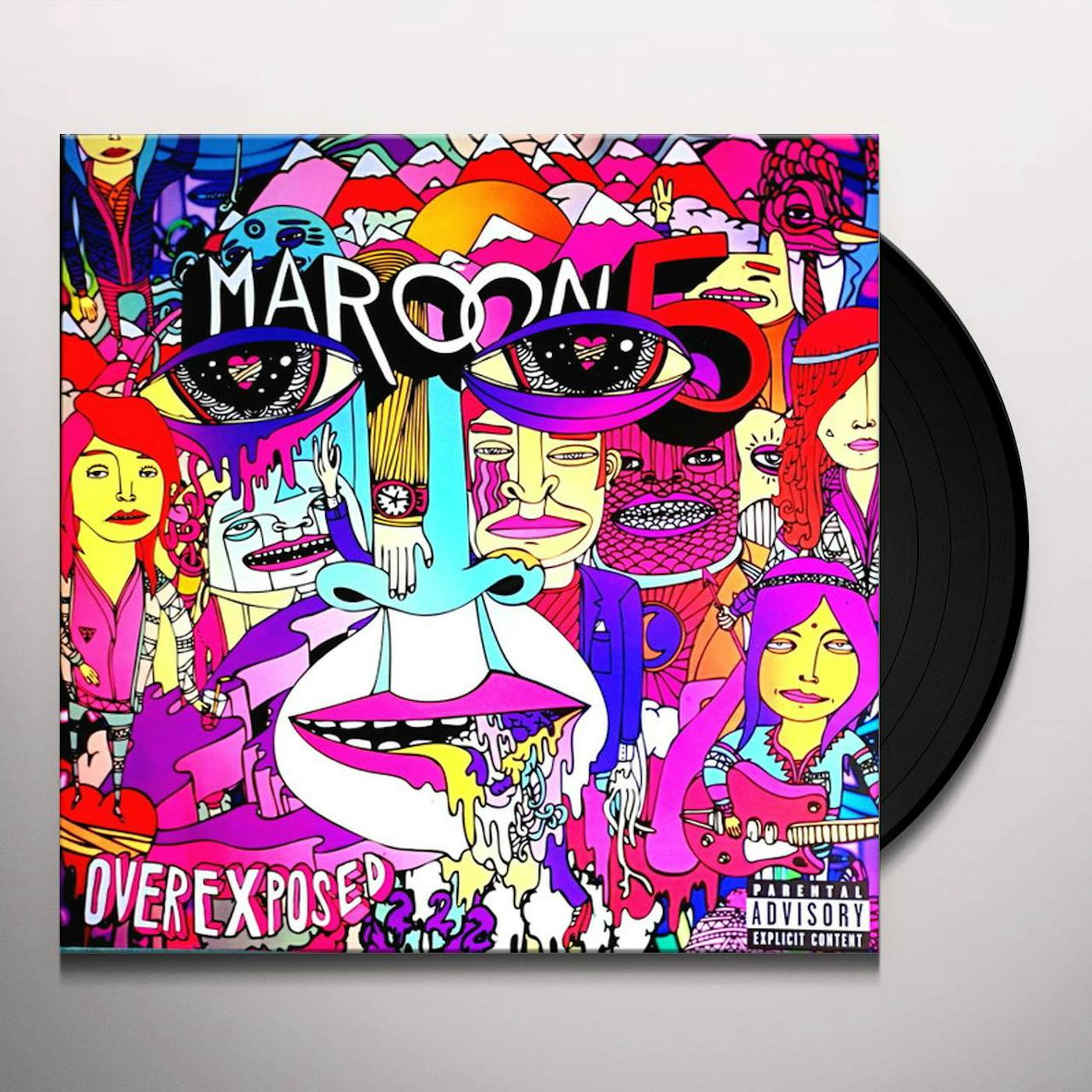 Maroon 5 Overexposed (180 Gram/Explicit Content) Vinyl Record