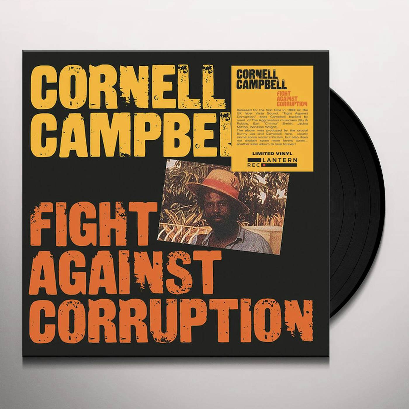 Cornell Campbell Fight Against Corruption Vinyl Record