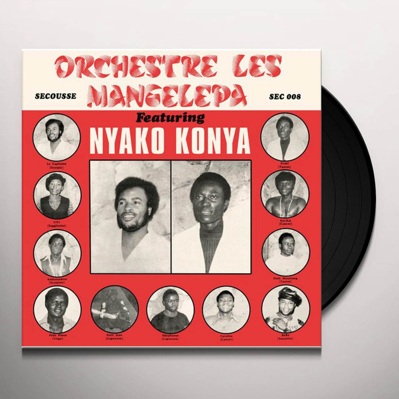 Orchestre Les Mangelepa NYAKO KONYA Vinyl Record