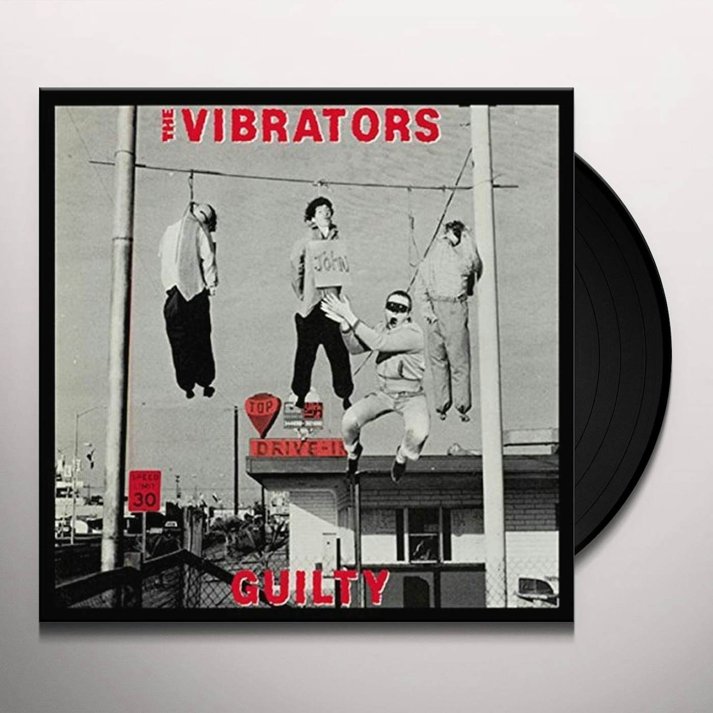 The Vibrators Guilty Vinyl Record