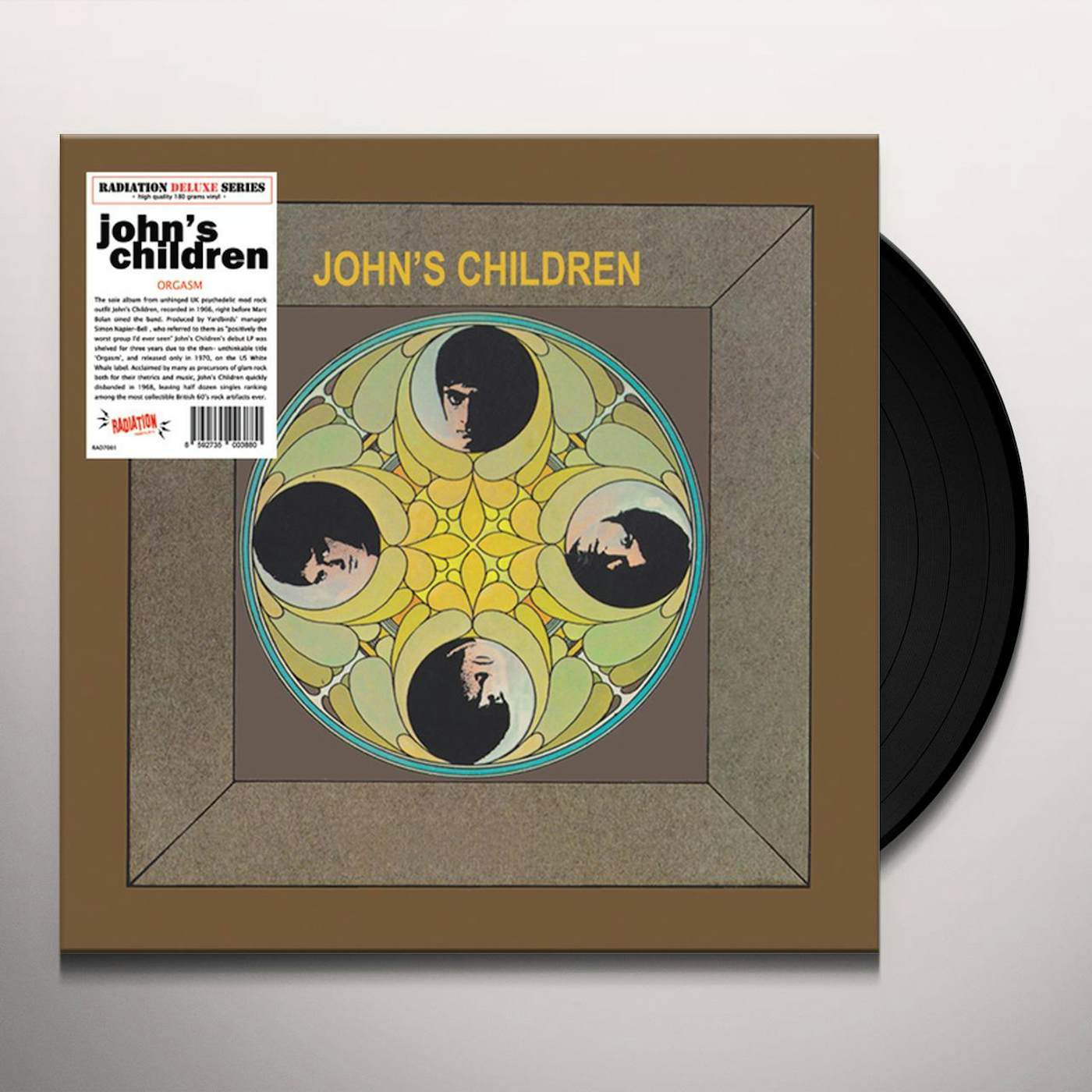 John's Children ORGASM Vinyl Record
