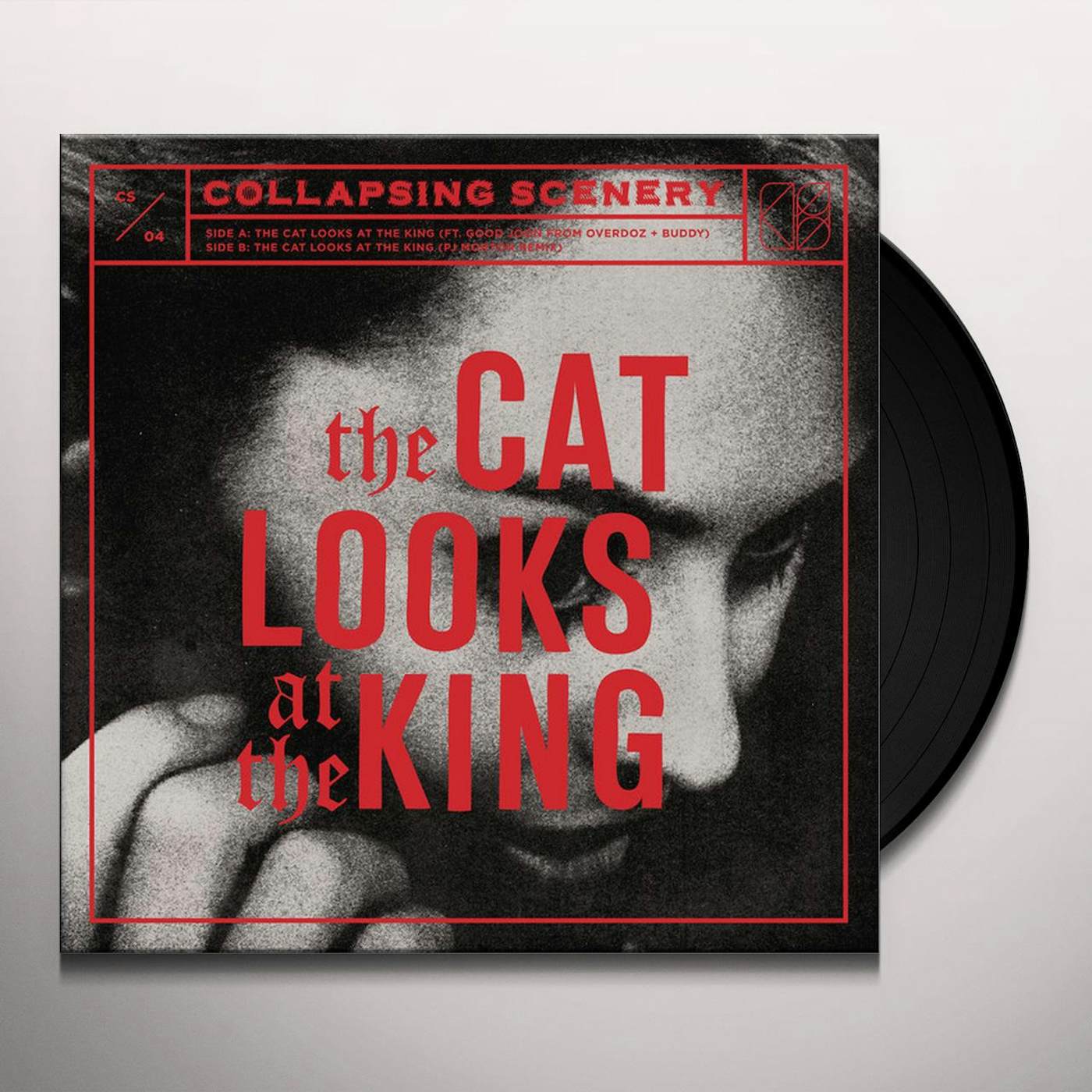 Collapsing Scenery CAT LOOKS AT THE KING Vinyl Record